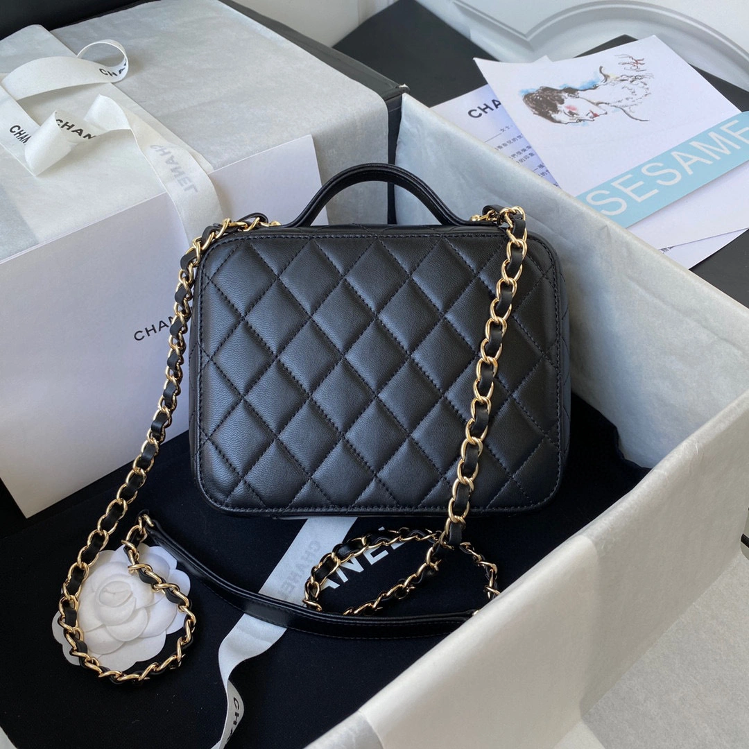 MOMO- high quality version 123 Vanity case calfskin item：B-B370J2801C
