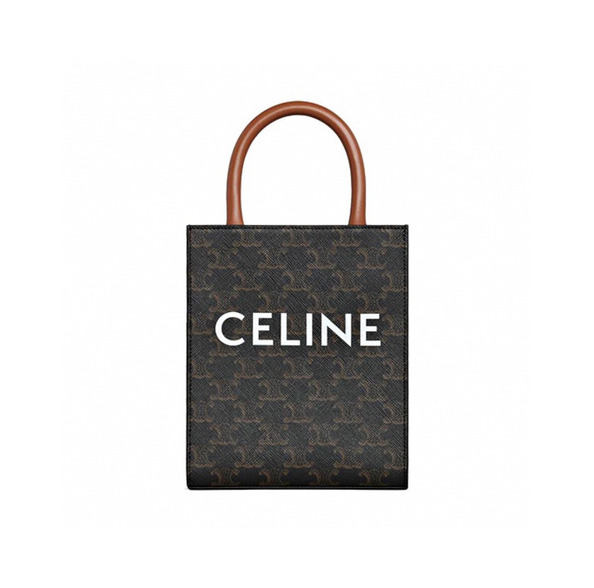 MOMO- high quality version 194372BZK-04LU Triomphe Mini Cabas item：B-B063I2023C