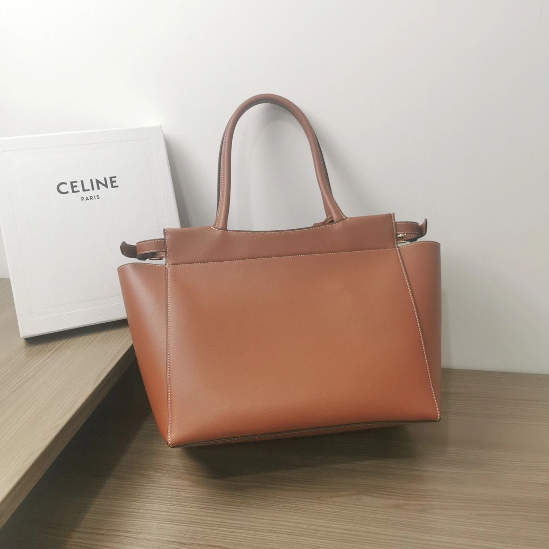 MOMO- high quality version 199773EHS-04LU Cabas calfskin item：B-B063H2519C