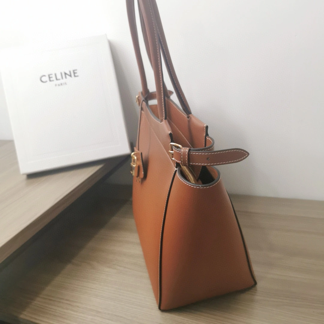 MOMO- high quality version 199773EHS-04LU Cabas calfskin item：B-B063H2519C