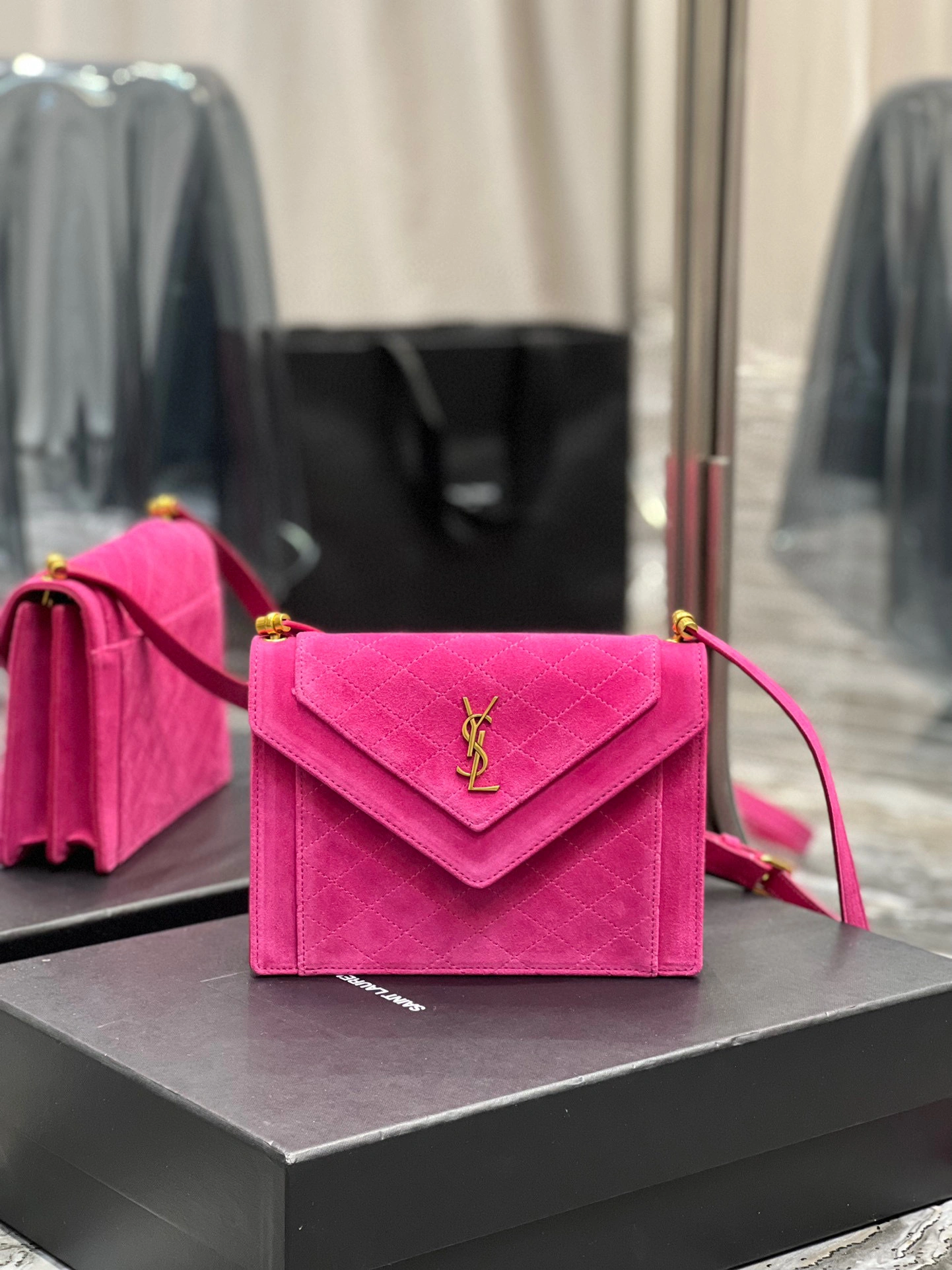 MOMO- high quality version 685574-0DJI7-5528 GABY mini lambskin item：B-B000I0416C