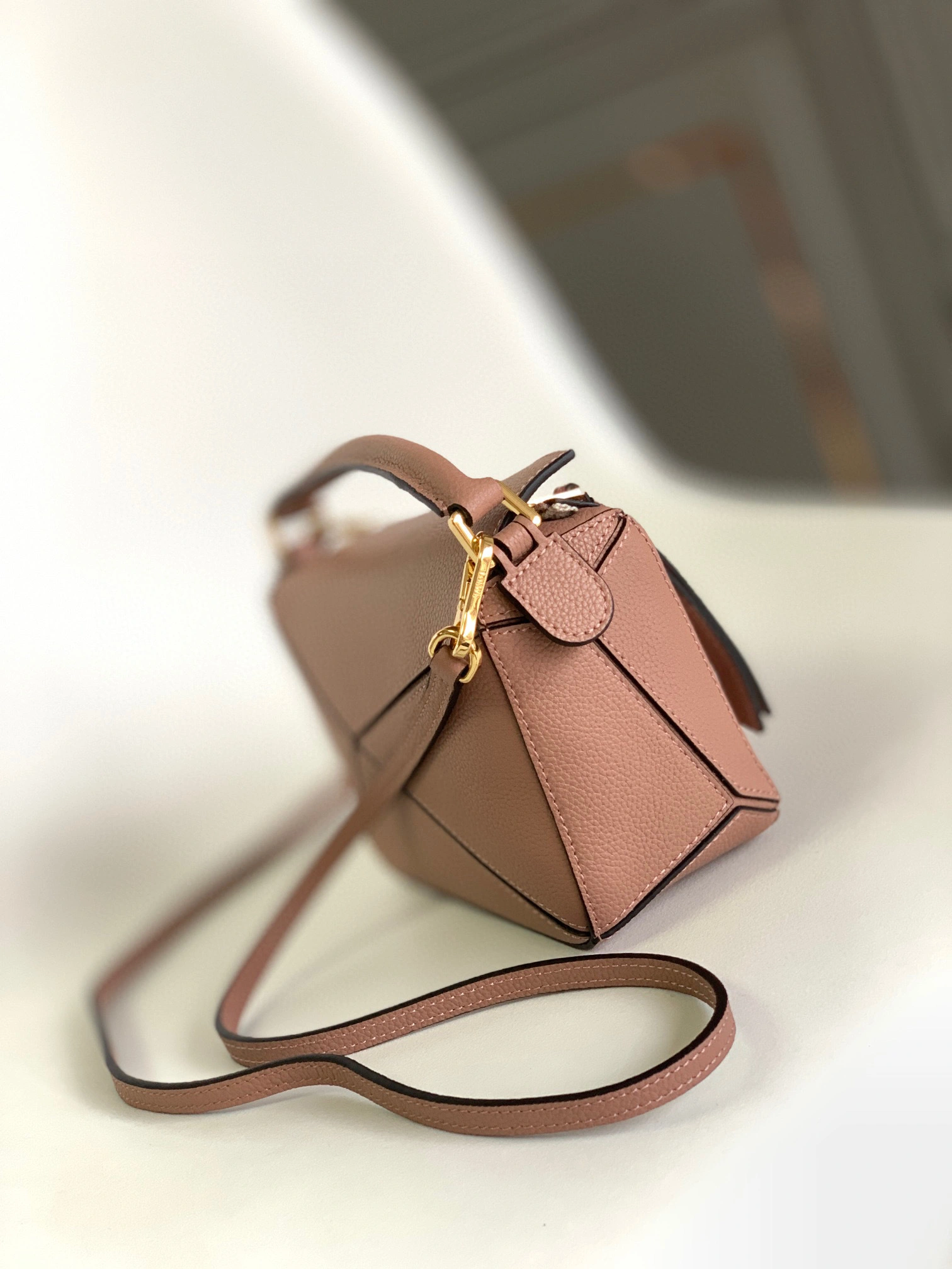 MOMO- high quality version A510U95X37-9068 Puzzle mini calfskin item：B-B000J2717C
