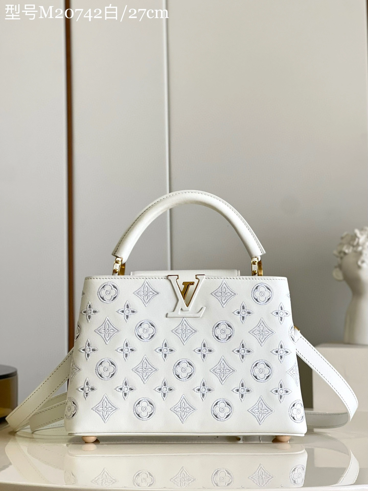 MOMO- high quality version M20742 Capucines BB calfskin item：B-B598K0907C