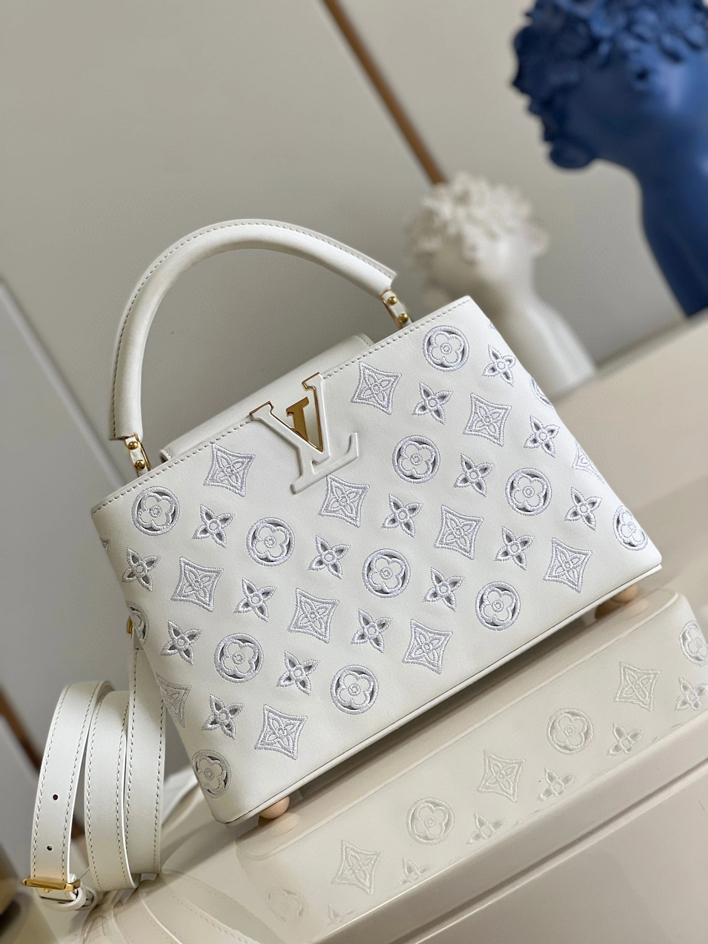 MOMO- high quality version M20742 Capucines BB calfskin item：B-B598K0907C