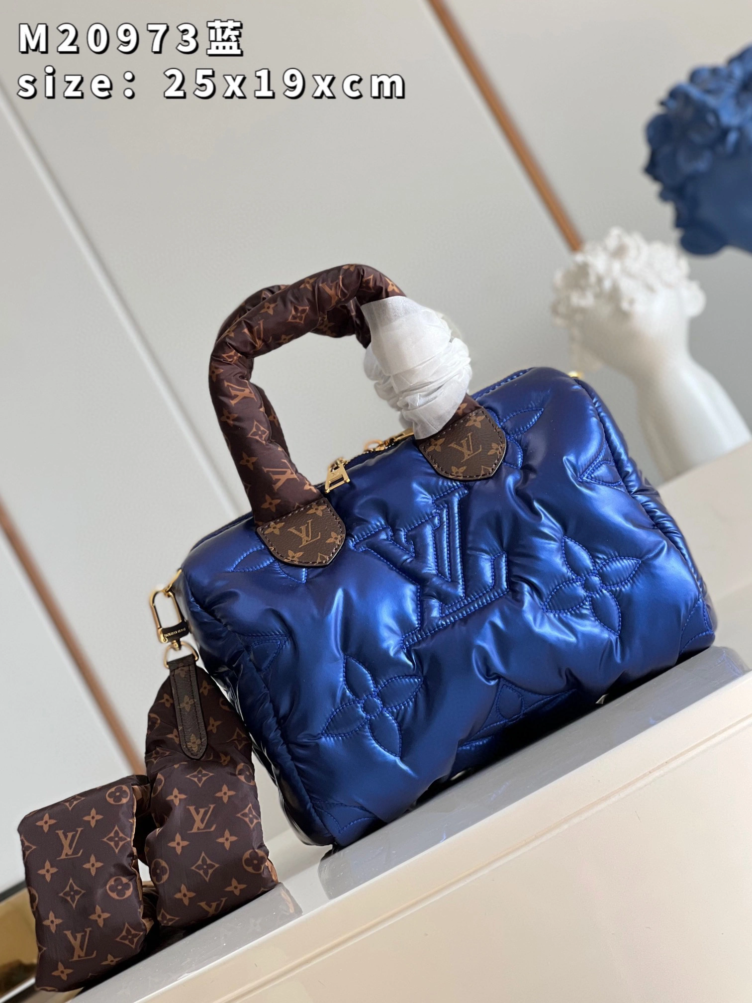 MOMO- high quality version M21061 Pillow Speedy Bandoulière 25 item：B-B000K1903C