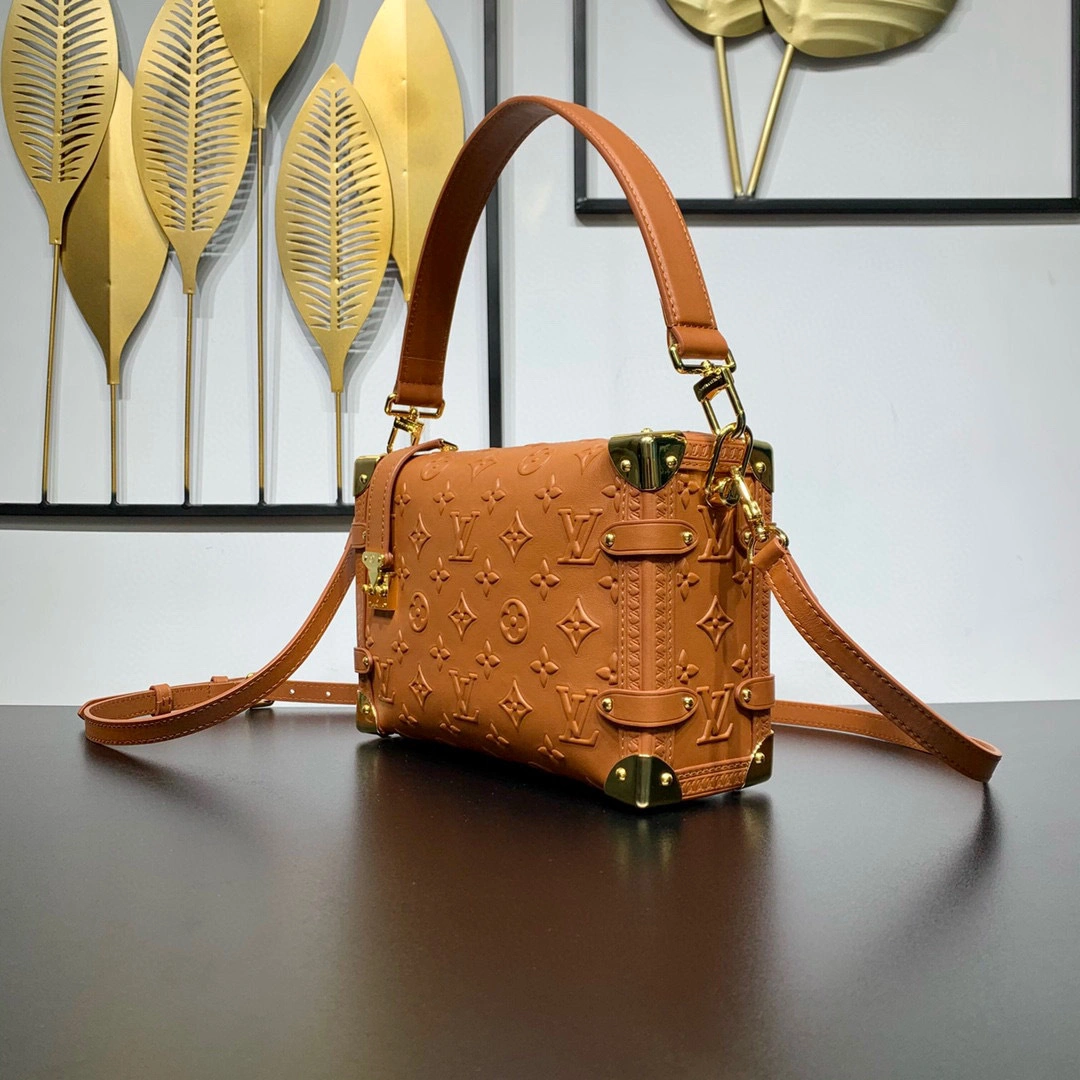 MOMO- high quality version M21741 Petite Malle cowhide item：B-B000L0816C
