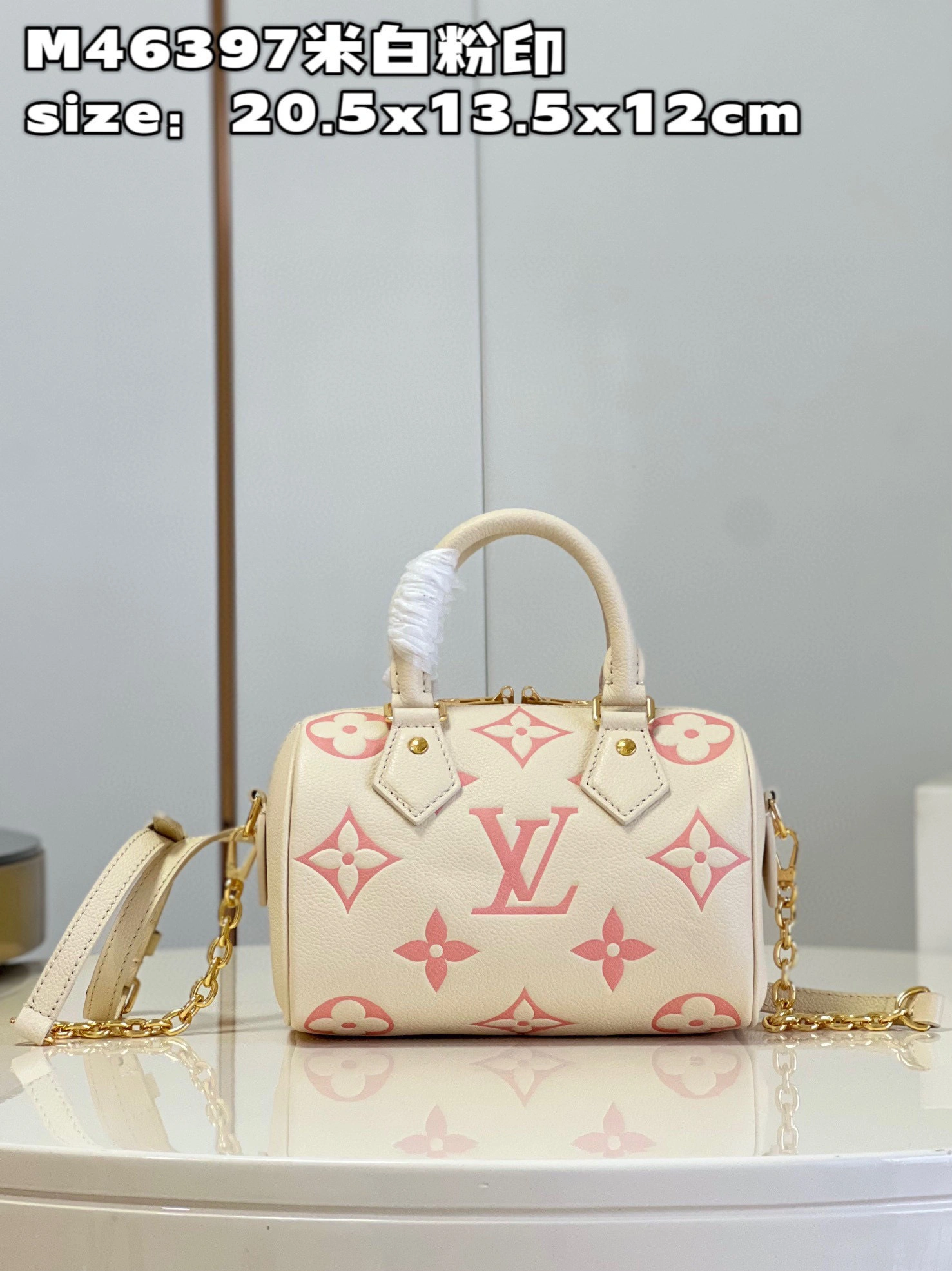 MOMO- high quality version M46397 speedy bandoulière 20 item：C-B000A1406C