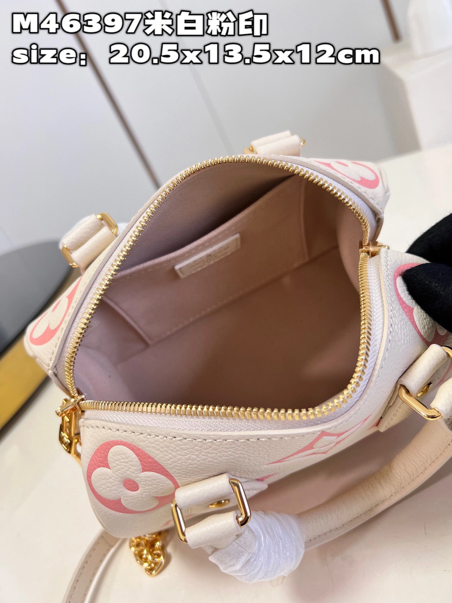 MOMO- high quality version M46397 speedy bandoulière 20 item：C-B000A1406C