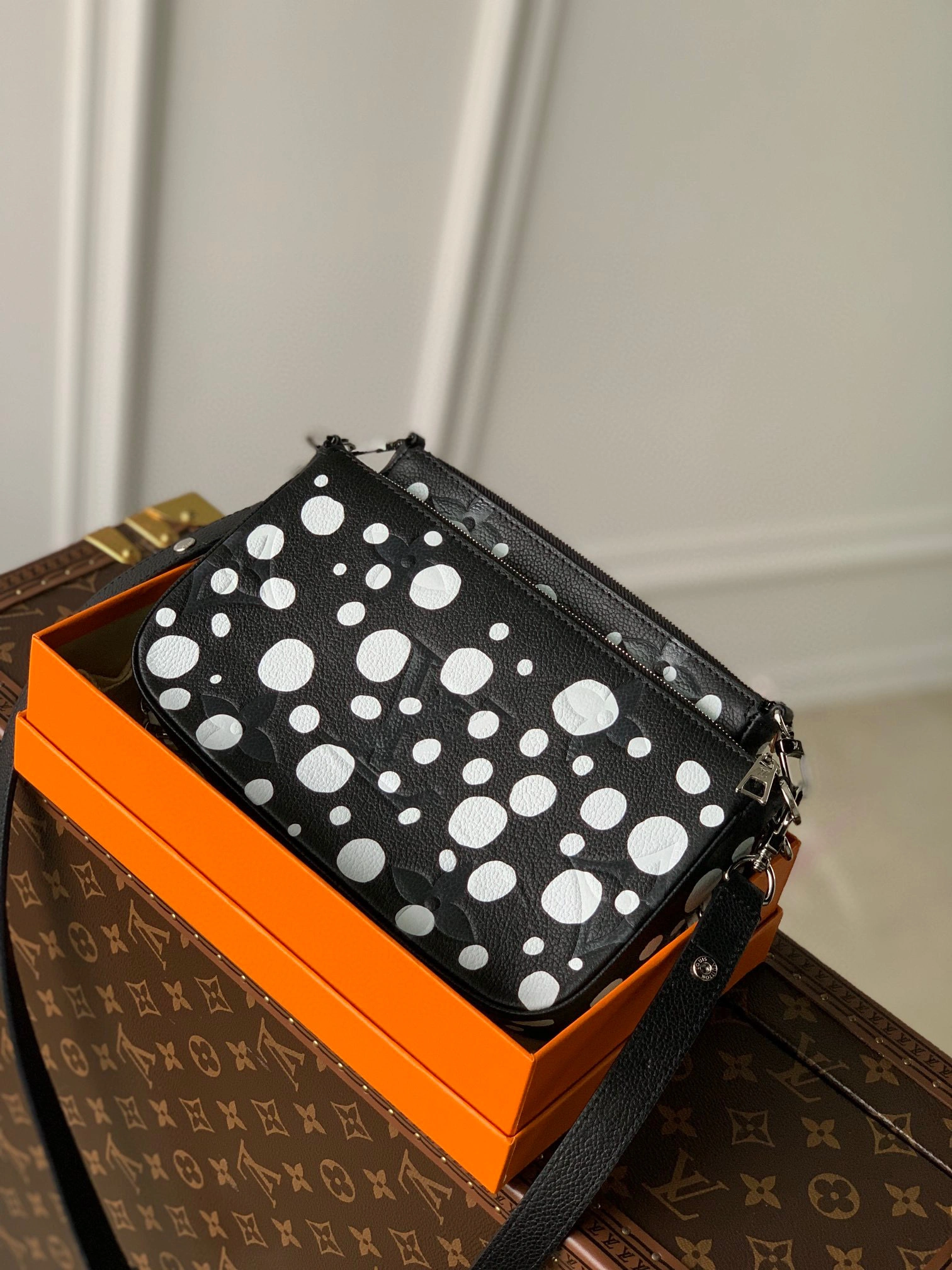 MOMO- high quality version M46410 Multi Pochette Accessoires item：C-B063A3124C