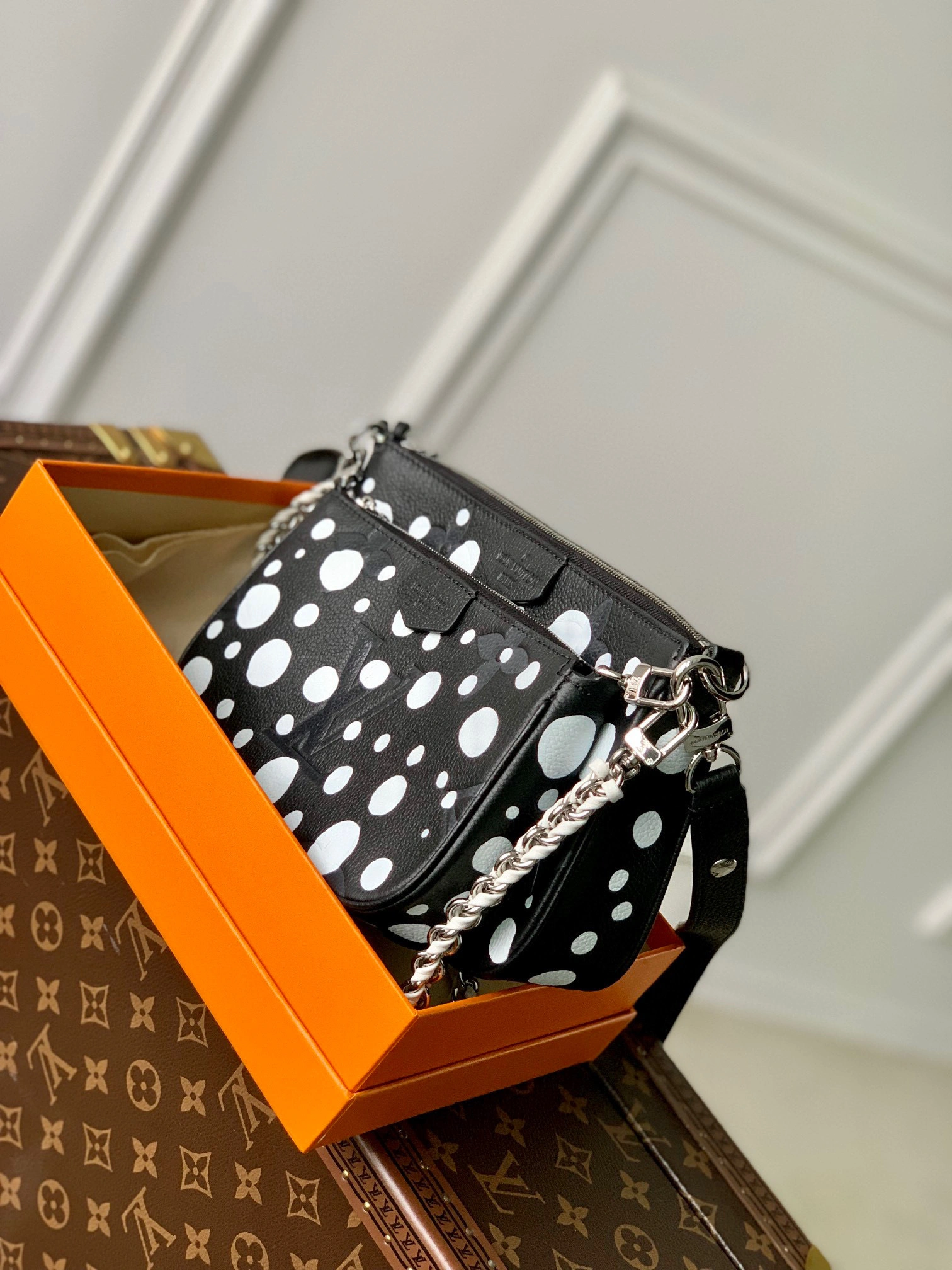 MOMO- high quality version M46410 Multi Pochette Accessoires item：C-B063A3124C
