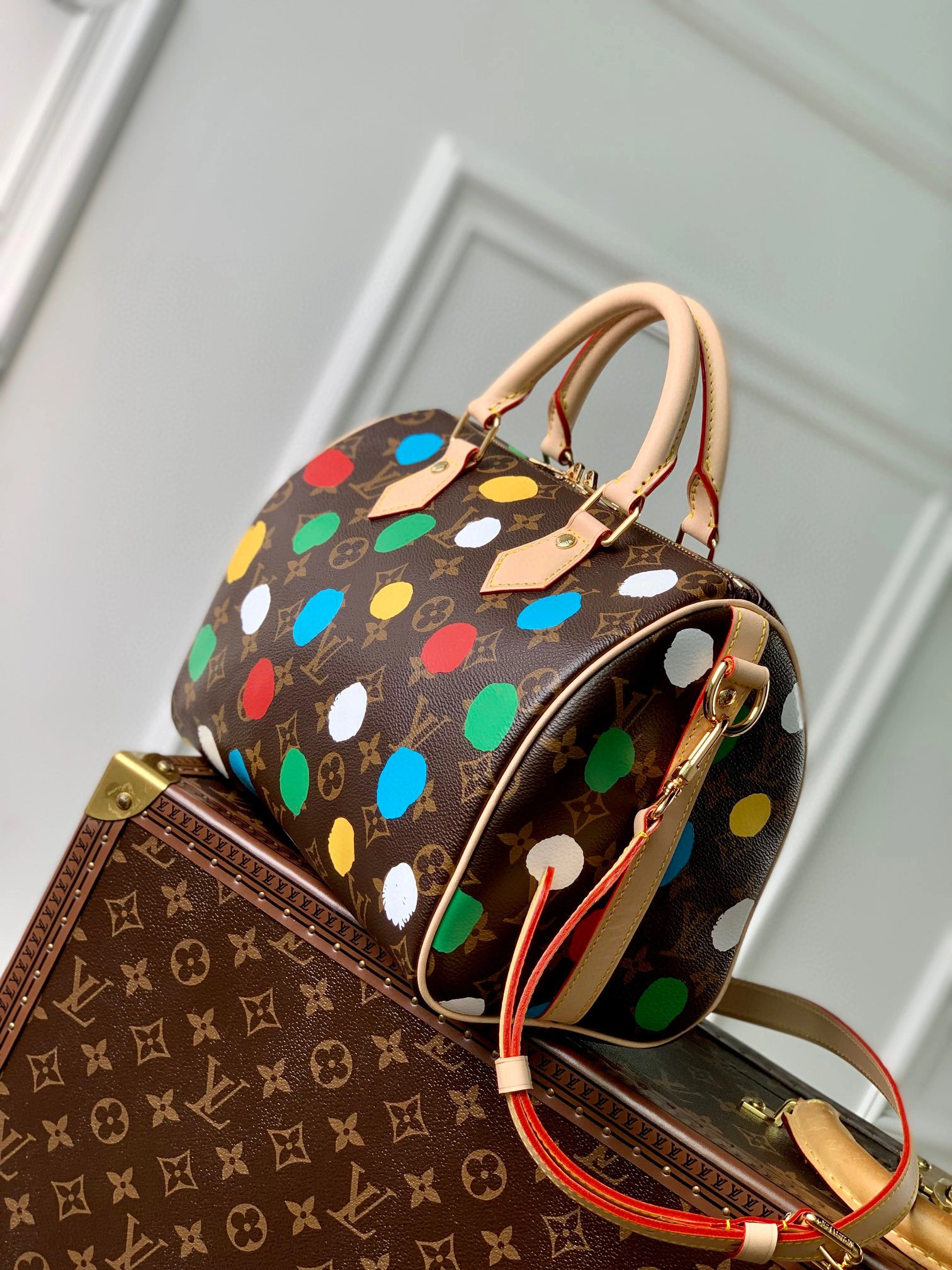 MOMO- high quality version M46433 Speedy Bandoulière 25 item：C-B000A1415C