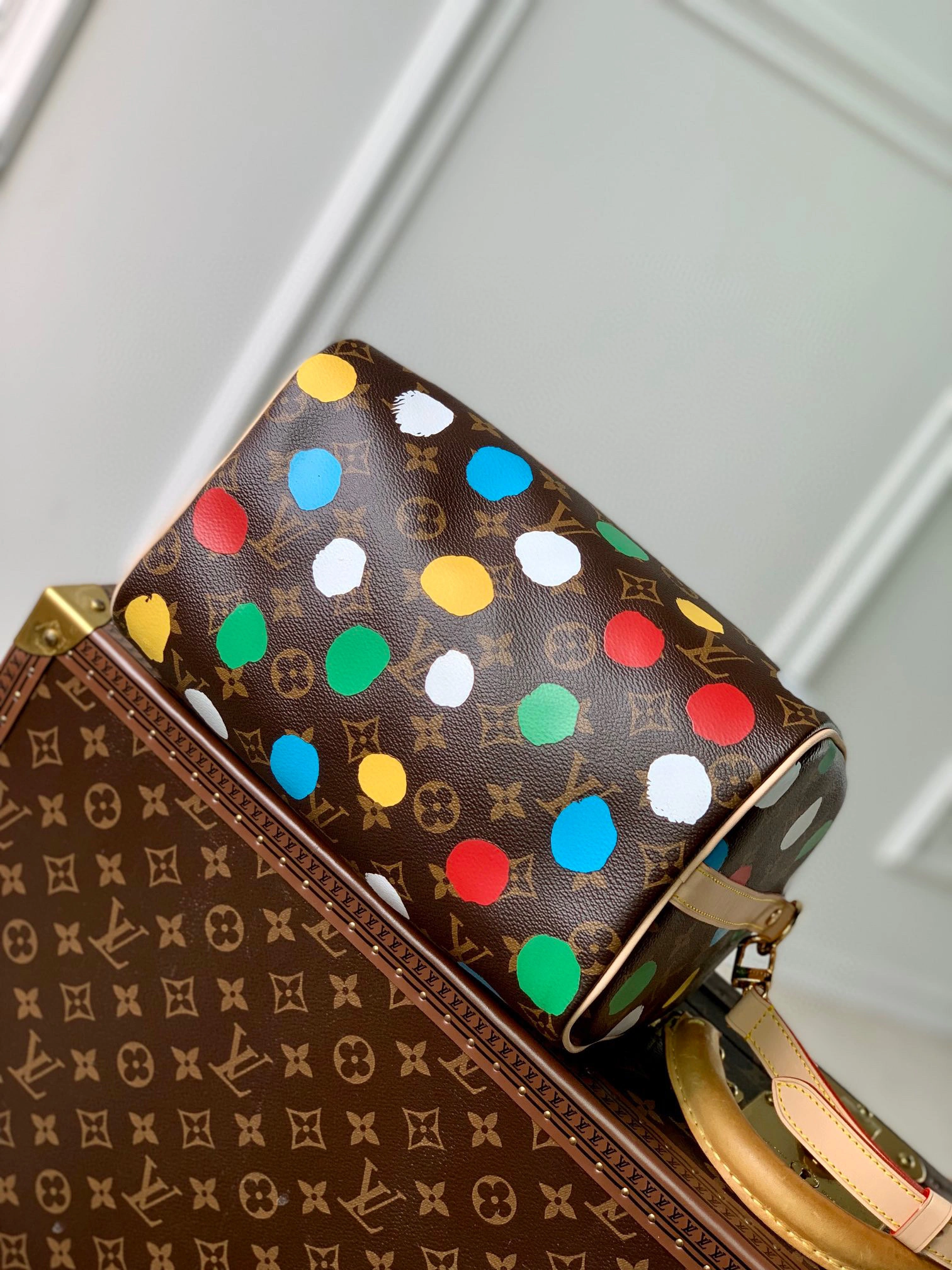 MOMO- high quality version M46433 Speedy Bandoulière 25 item：C-B000A1415C