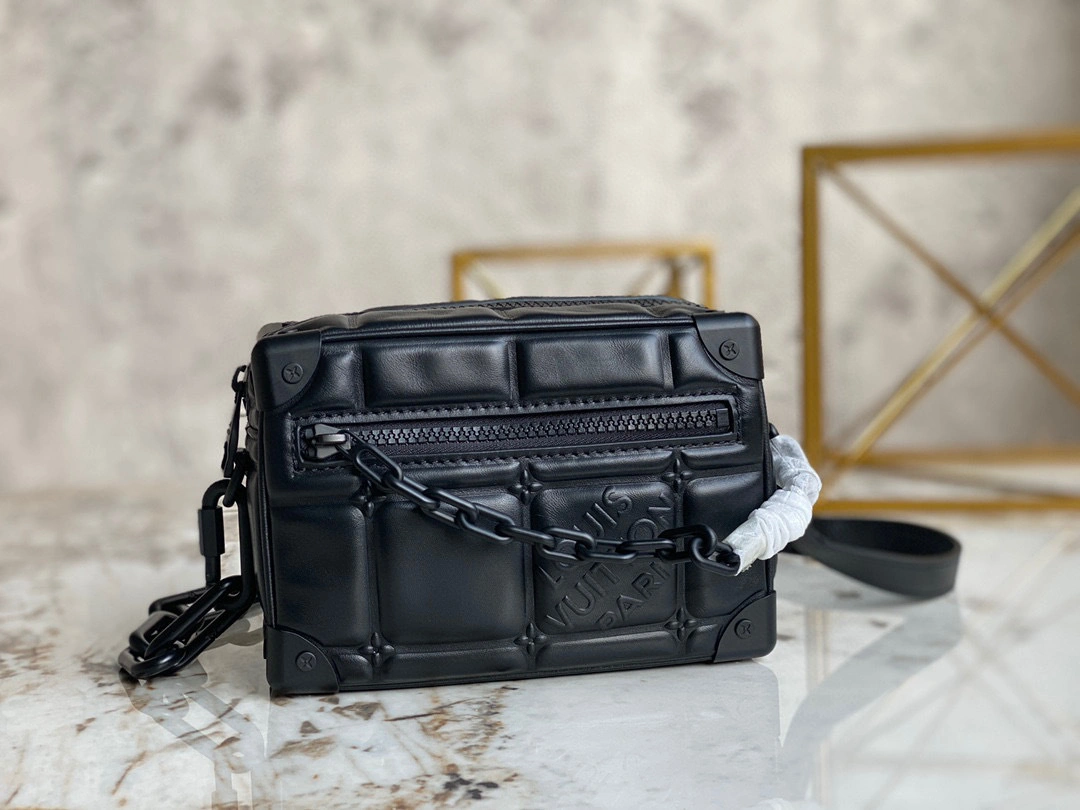MOMO- high quality version M81611 MINI SOFT TRUNK cowhide item：B-B598K0909C