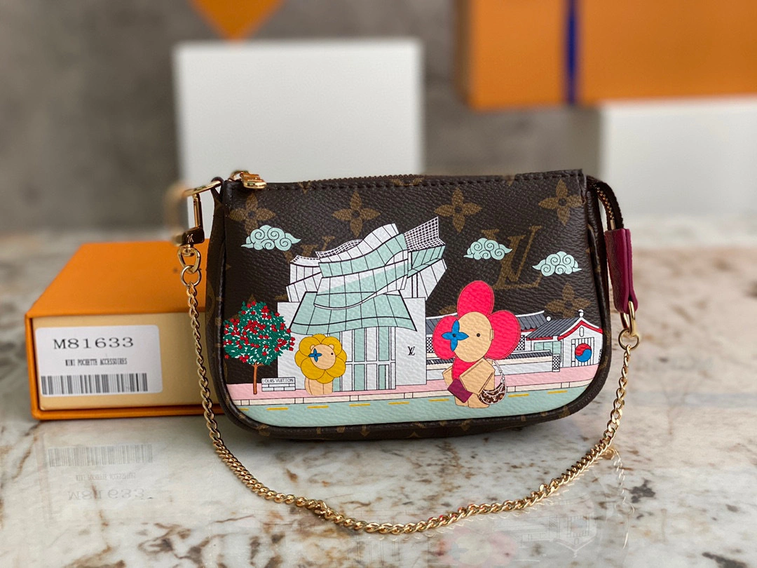 MOMO- high quality version M81633 Mini Pochette Accessoires item：B-B598K0518C