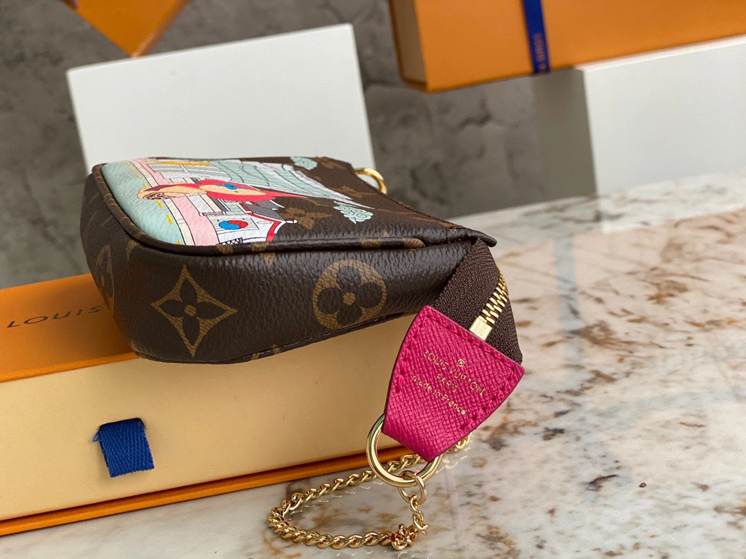 MOMO- high quality version M81633 Mini Pochette Accessoires item：B-B598K0518C