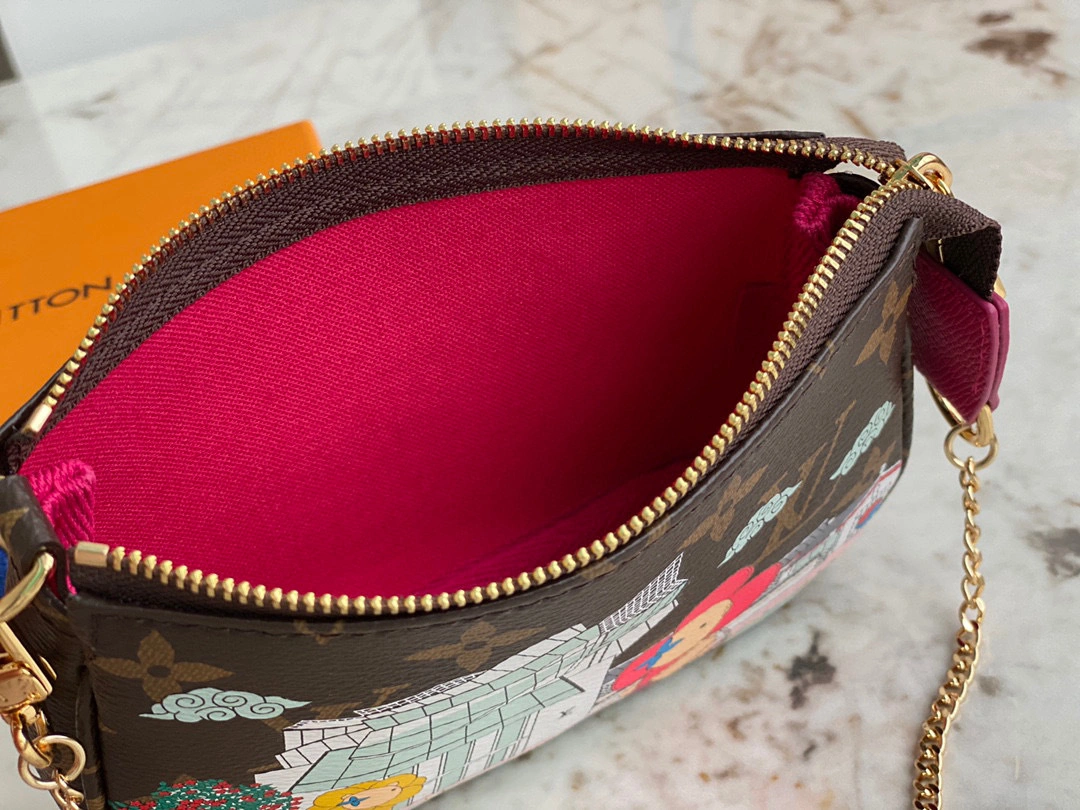 MOMO- high quality version M81633 Mini Pochette Accessoires item：B-B598K0518C