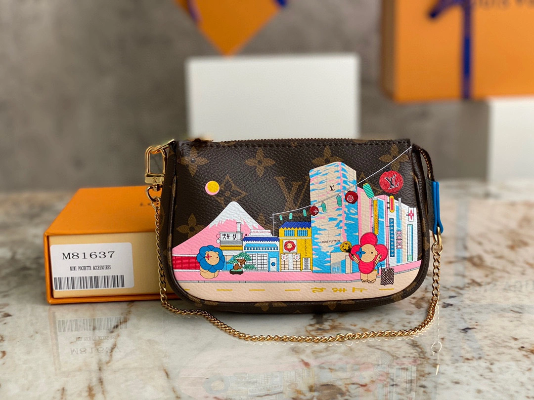MOMO- high quality version M81637 Mini Pochette Accessoires item：B-B598K0519C