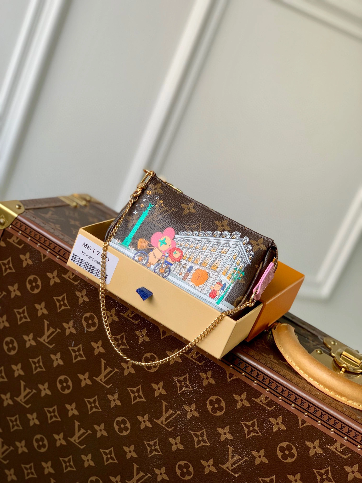MOMO- high quality version M81760 Mini Pochette Accessoires item：B-B106K0510C