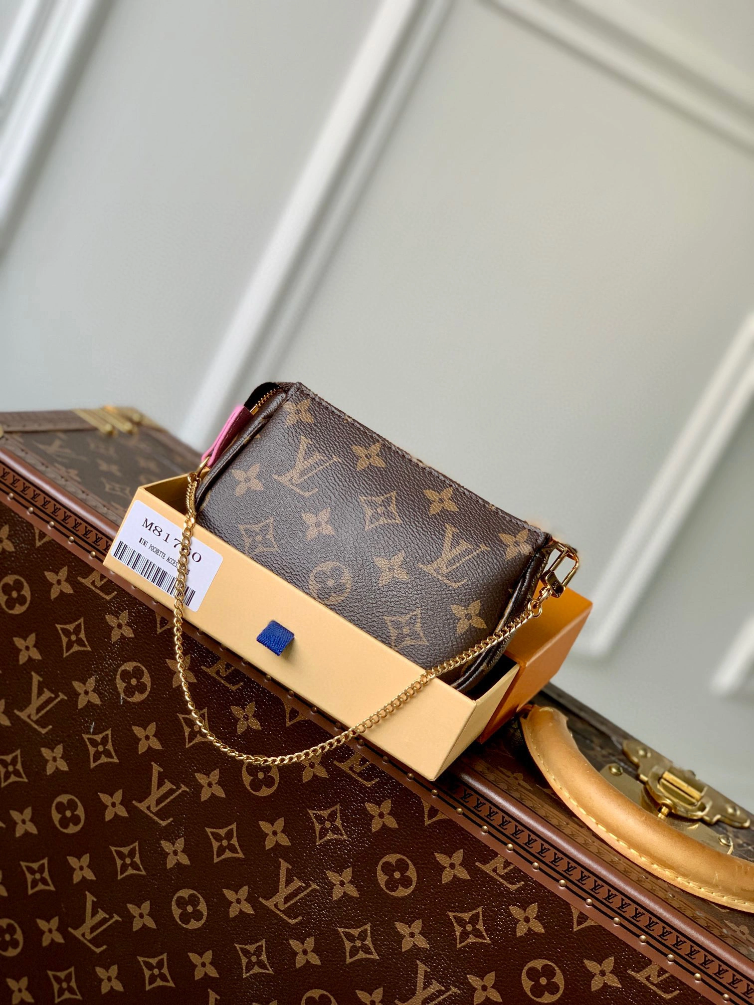 MOMO- high quality version M81760 Mini Pochette Accessoires item：B-B106K0510C