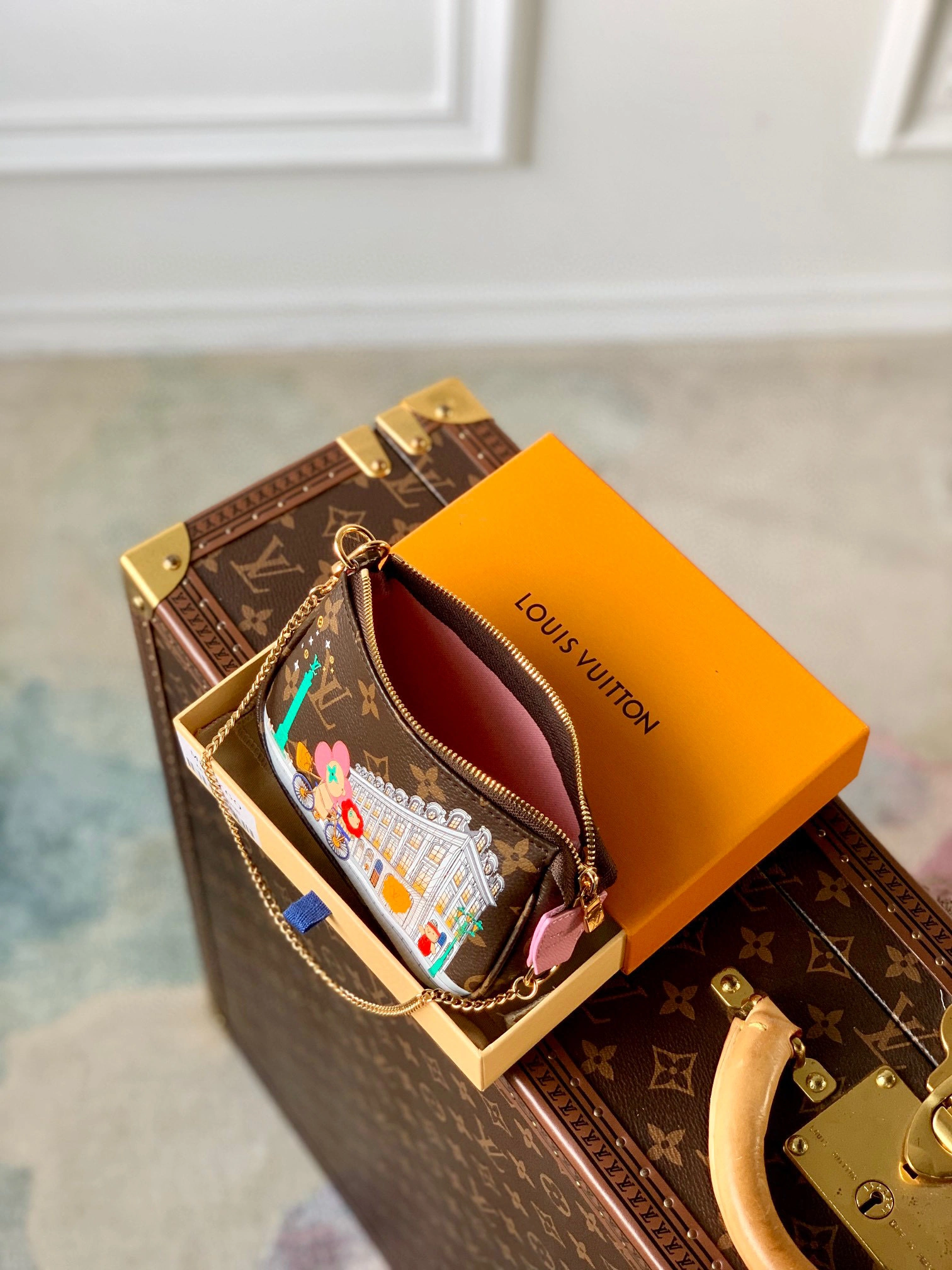 MOMO- high quality version M81760 Mini Pochette Accessoires item：B-B106K0510C