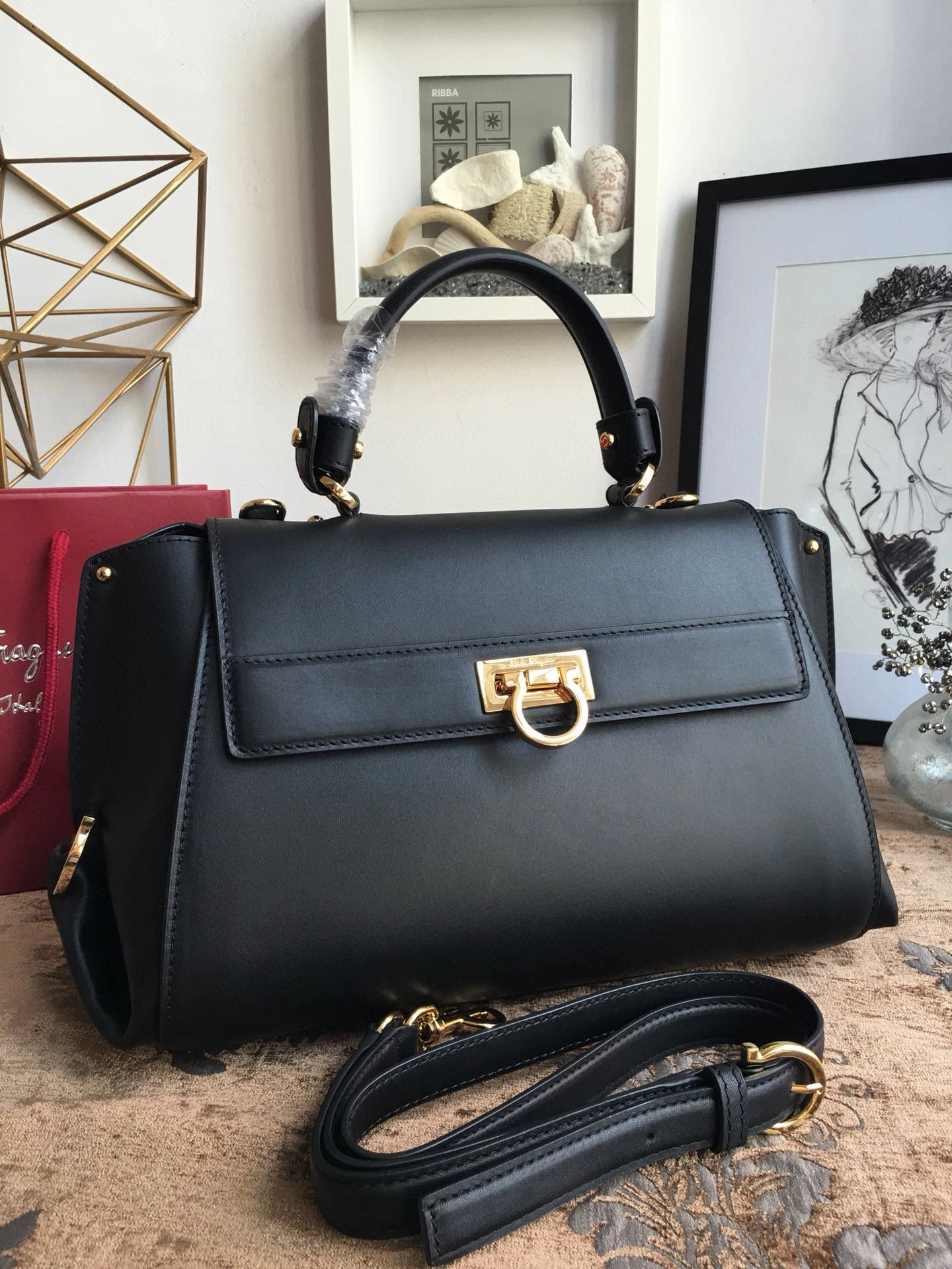 MOMO—Big Sofia Cowhide Sheepskin high quality version item : 202B13K2423