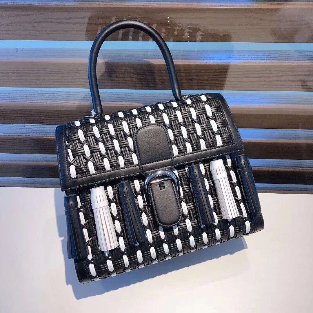 MoMo-- brillant cowhide 2 colour item :177B22D2410-2