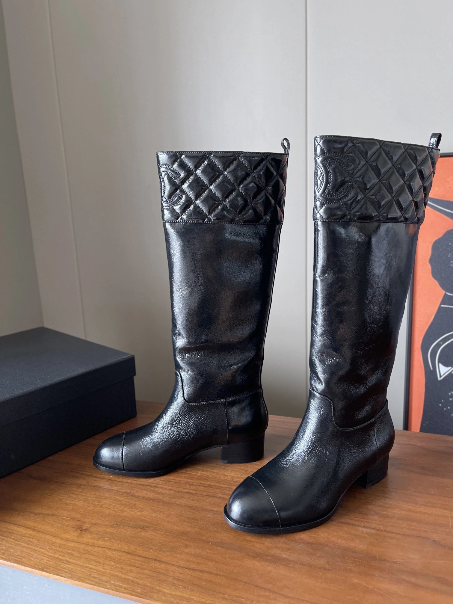 COCO-- 3h1958 G45201 B13884 94305 cowhide sheepskin Heel height:4cm item:E-X003L1229B