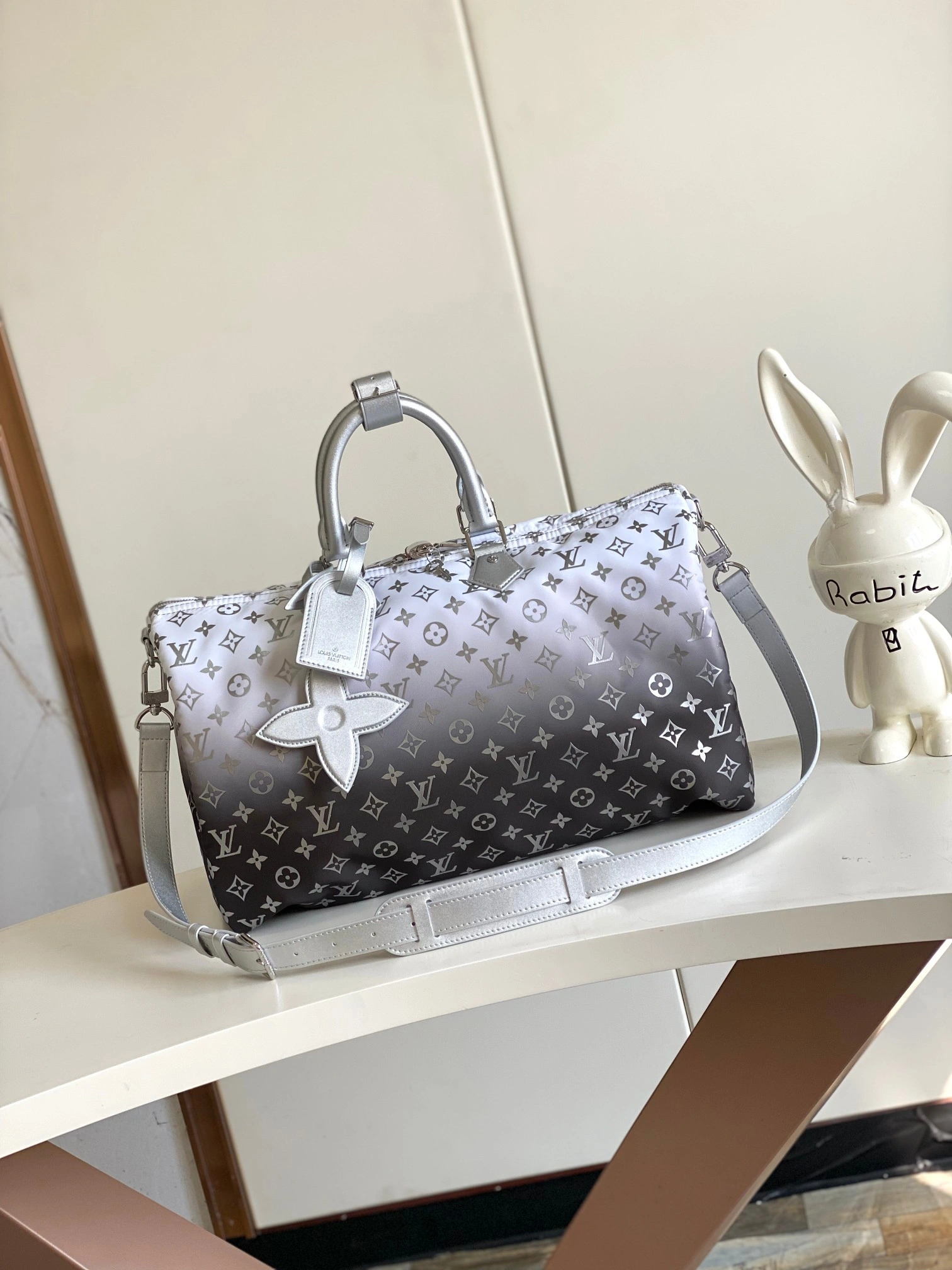MOMO-- 8V M12067 high quality version Keepall Bandoulière 45 cowhide item:E-B000C0596