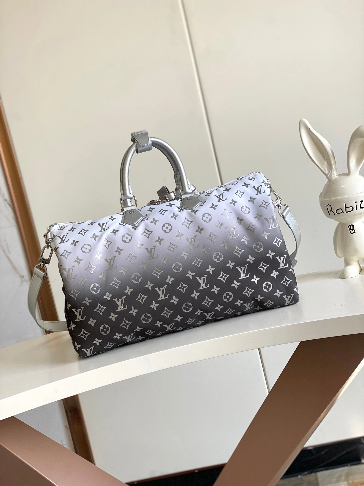 MOMO-- 8V M12067 high quality version Keepall Bandoulière 45 cowhide item:E-B000C0596