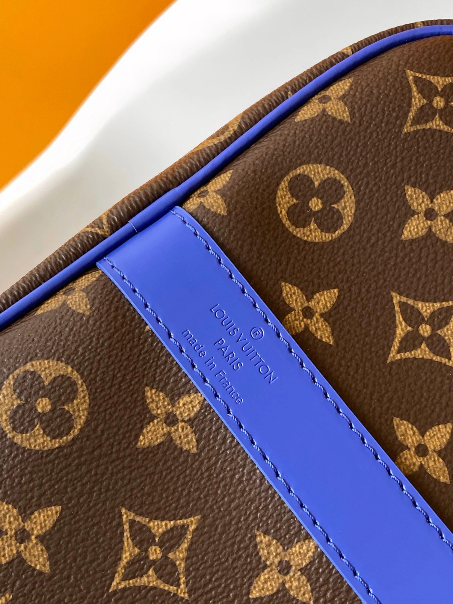 MOMO-- 8V M12633 high quality version Keepall Bandoulière 50 cowhide item:E-B000I1006