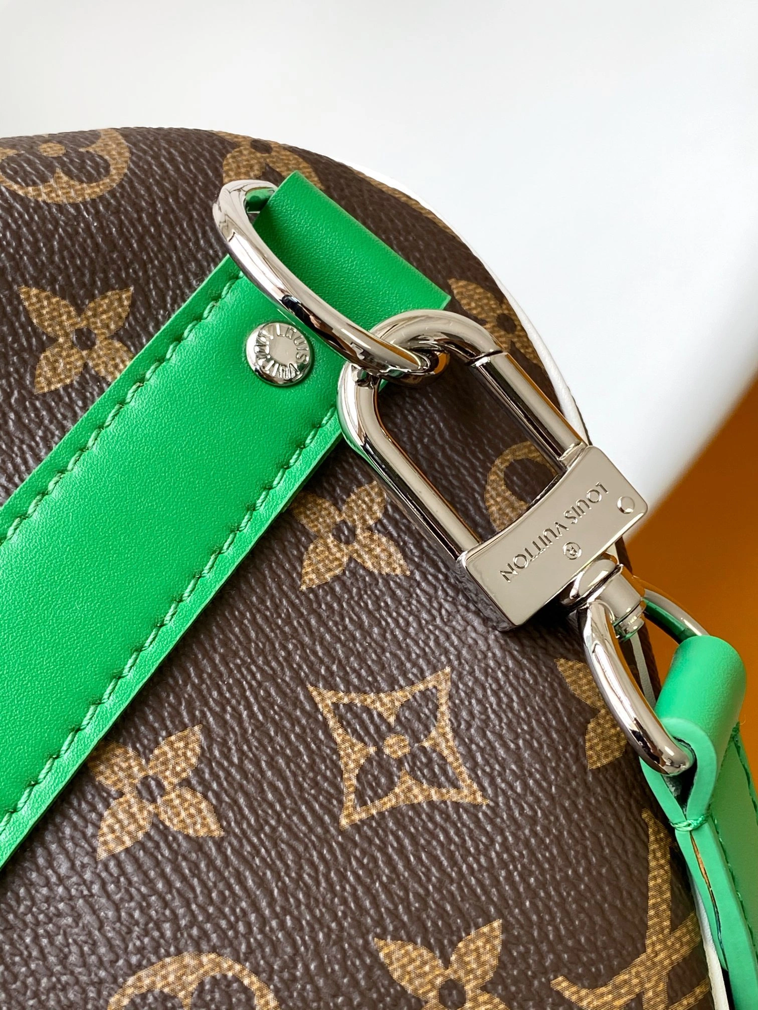 MOMO-- 8V M13926 high quality version Keepall Bandoulière 50 cowhide item:E-B000H2756