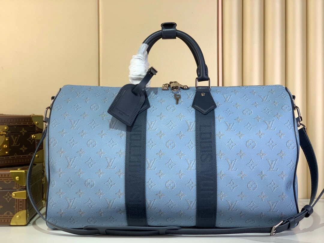 MOMO-- 8V M14837 high quality version Keepall Bandoulière 50 cowhide item:E-B177H2751