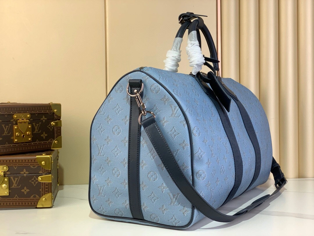MOMO-- 8V M14837 high quality version Keepall Bandoulière 50 cowhide item:E-B177H2751