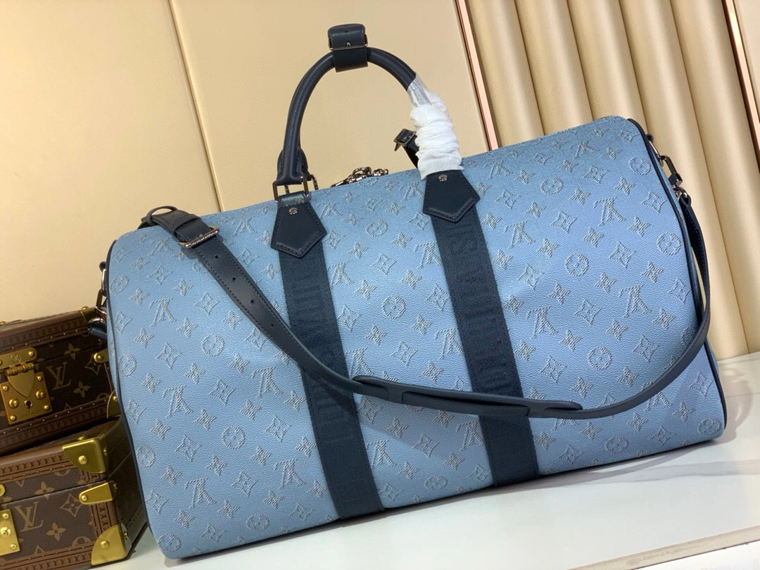 MOMO-- 8V M14837 high quality version Keepall Bandoulière 50 cowhide item:E-B177H2751