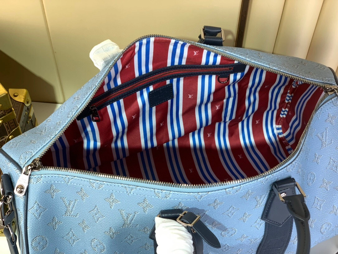 MOMO-- 8V M14837 high quality version Keepall Bandoulière 50 cowhide item:E-B177H2751