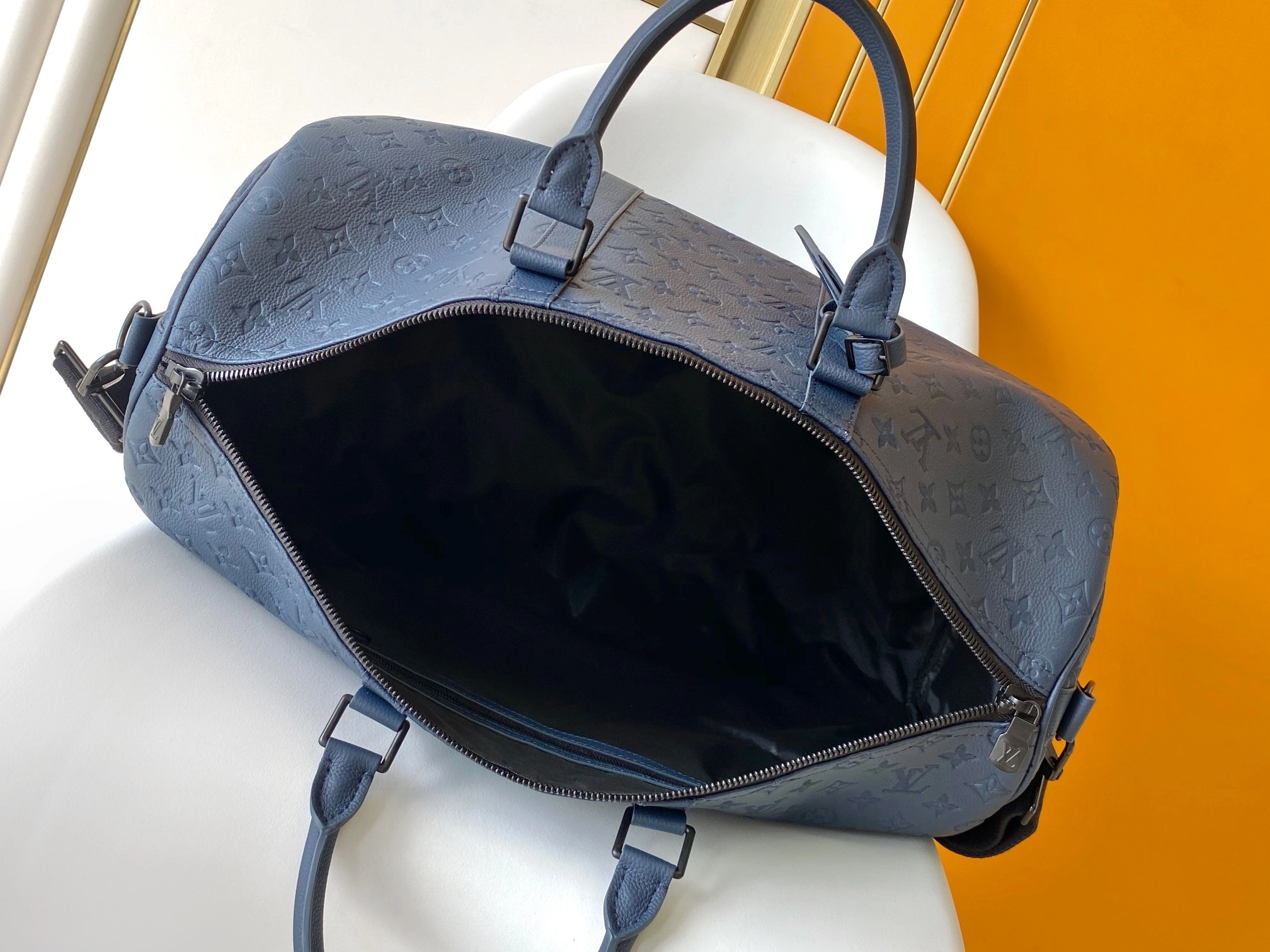 MOMO-- 8V M14840 high quality version Keepall Bandoulière 50 cowhide item:E-B000I1005