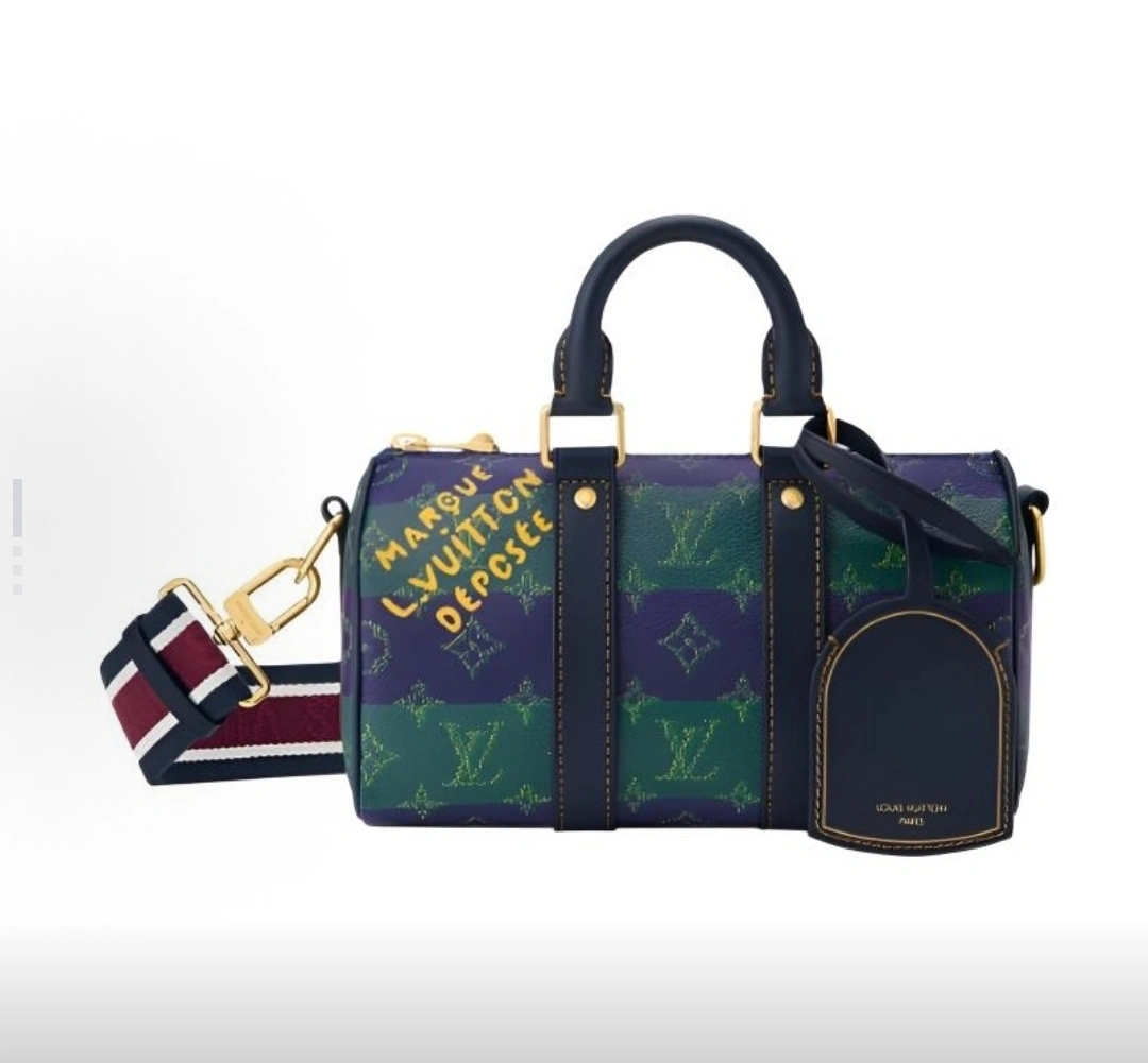 MOMO-- 8V M25786 high quality version Keepall Bandoulière 25 cowhide item:E-B177J1849