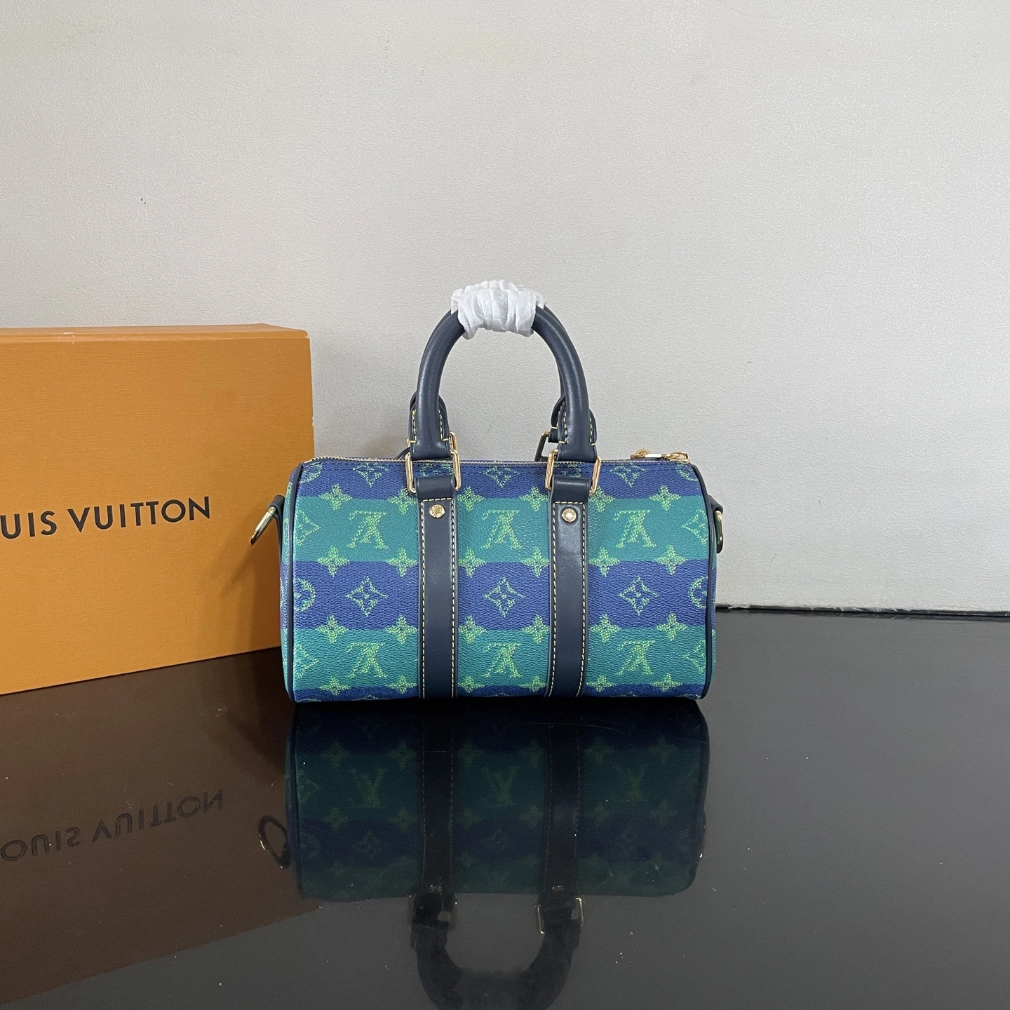 MOMO-- 8V M25786 high quality version Keepall Bandoulière 25 cowhide item:E-B177J1849