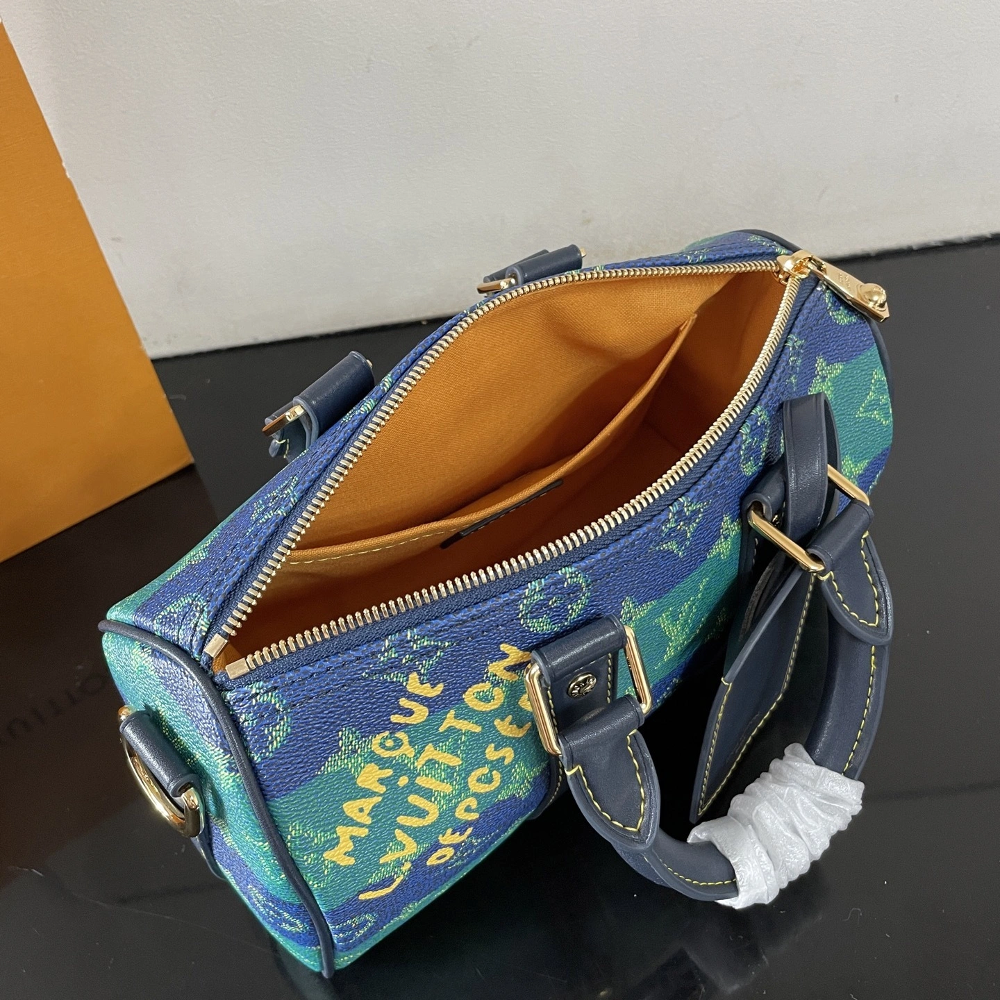 MOMO-- 8V M25786 high quality version Keepall Bandoulière 25 cowhide item:E-B177J1849