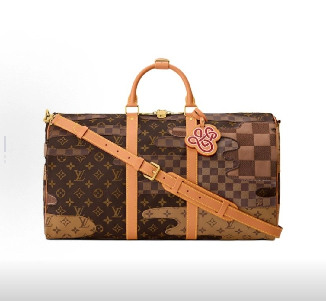 MOMO-- 8V M26119 high quality version Keepall Bandoulière 50 cowhide item:E-B177I1451