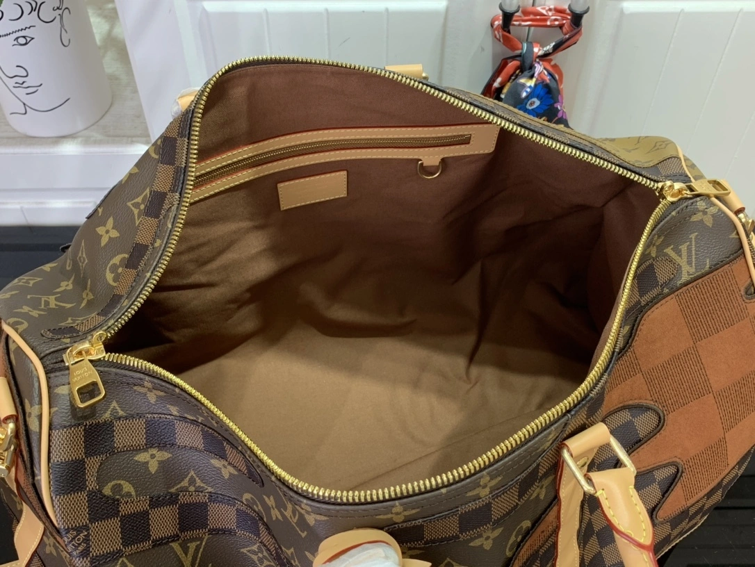 MOMO-- 8V M26119 high quality version Keepall Bandoulière 50 cowhide item:E-B177I1451