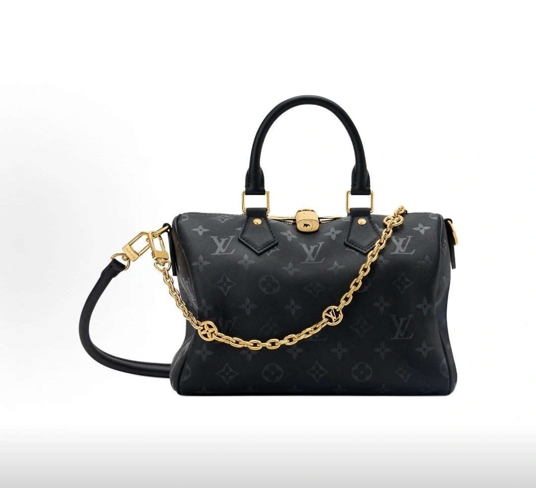 MOMO-- 8V M26486 high quality version Speedy Bandoulière 25 cowhide item:E-B808L1717T