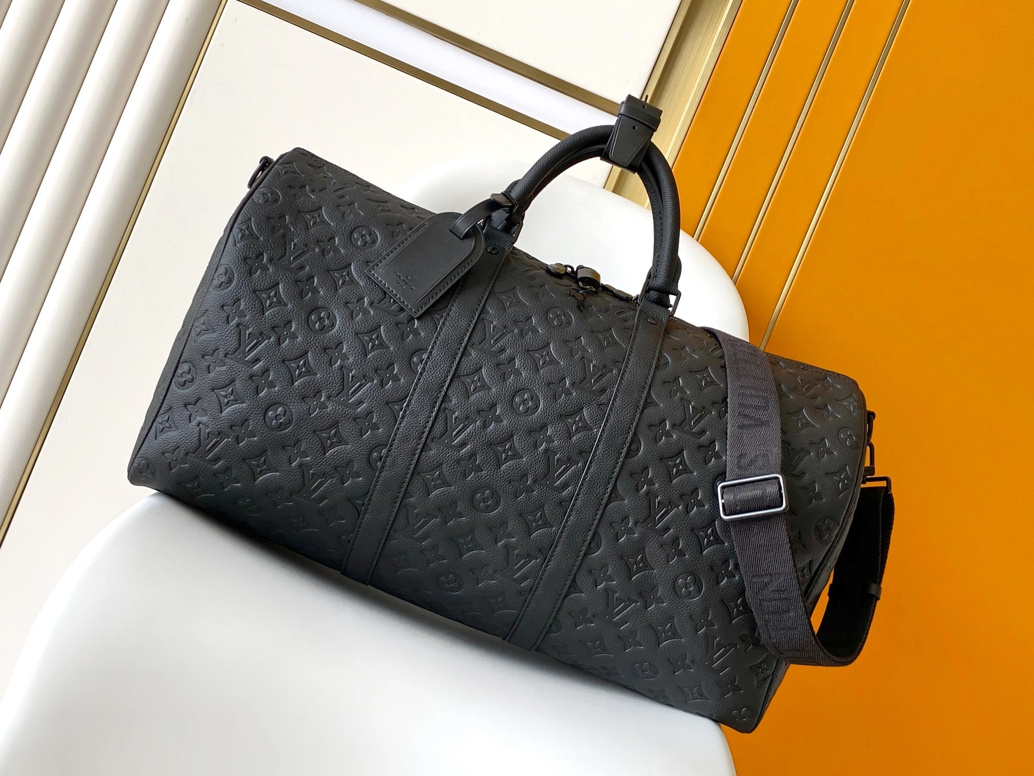 MOMO-- 8V M44810 high quality version Keepall BANDOULIÈRE 50 cowhide item:E-B000I1002