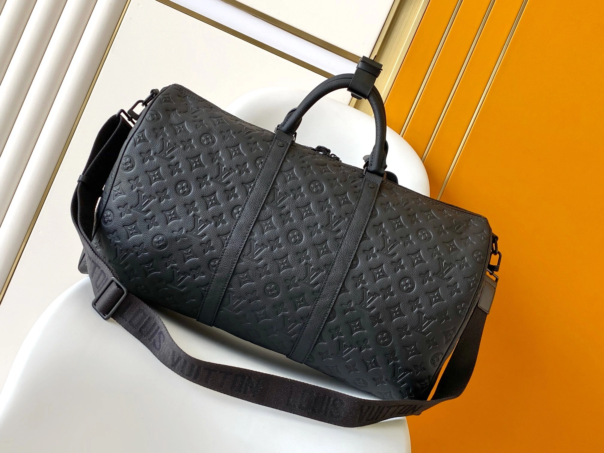 MOMO-- 8V M44810 high quality version Keepall BANDOULIÈRE 50 cowhide item:E-B000I1002