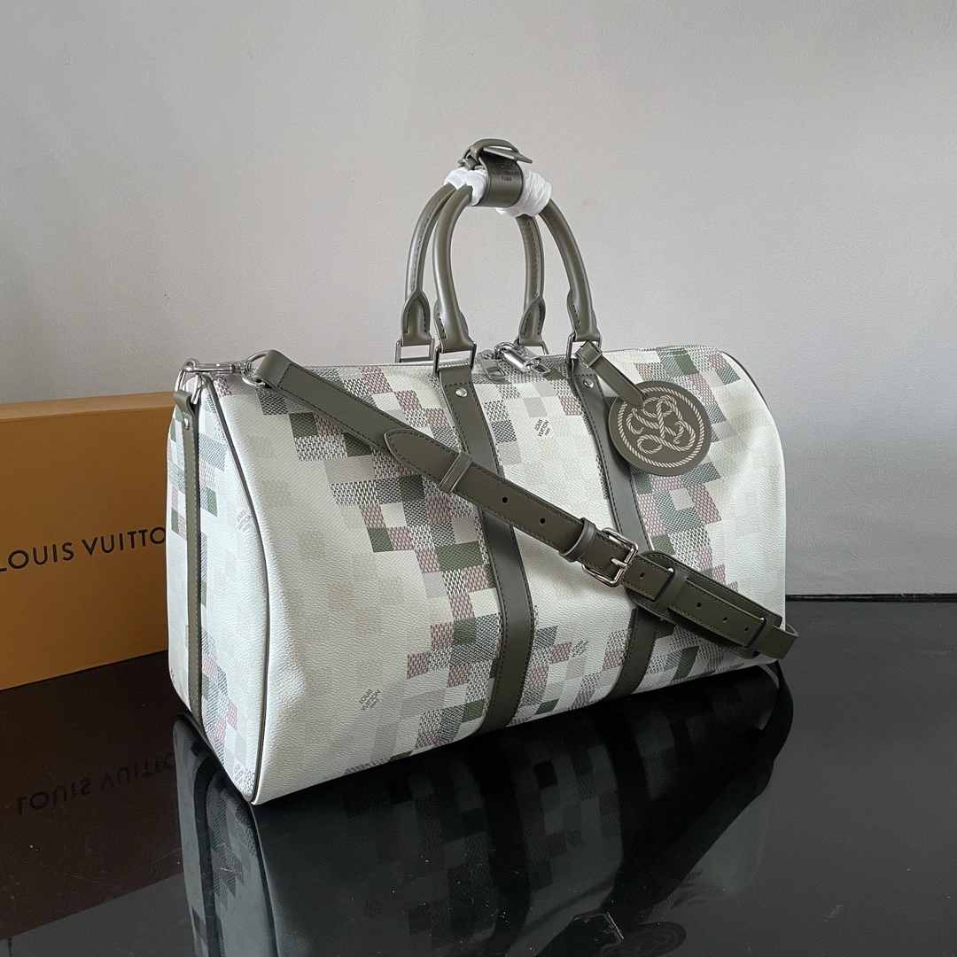MOMO-- 8V N00106 high quality version Keepall Bandoulière 45 cowhide item:E-B564B2344