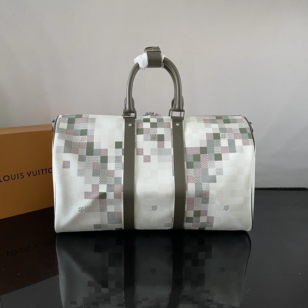 MOMO-- 8V N00106 high quality version Keepall Bandoulière 45 cowhide item:E-B564B2344