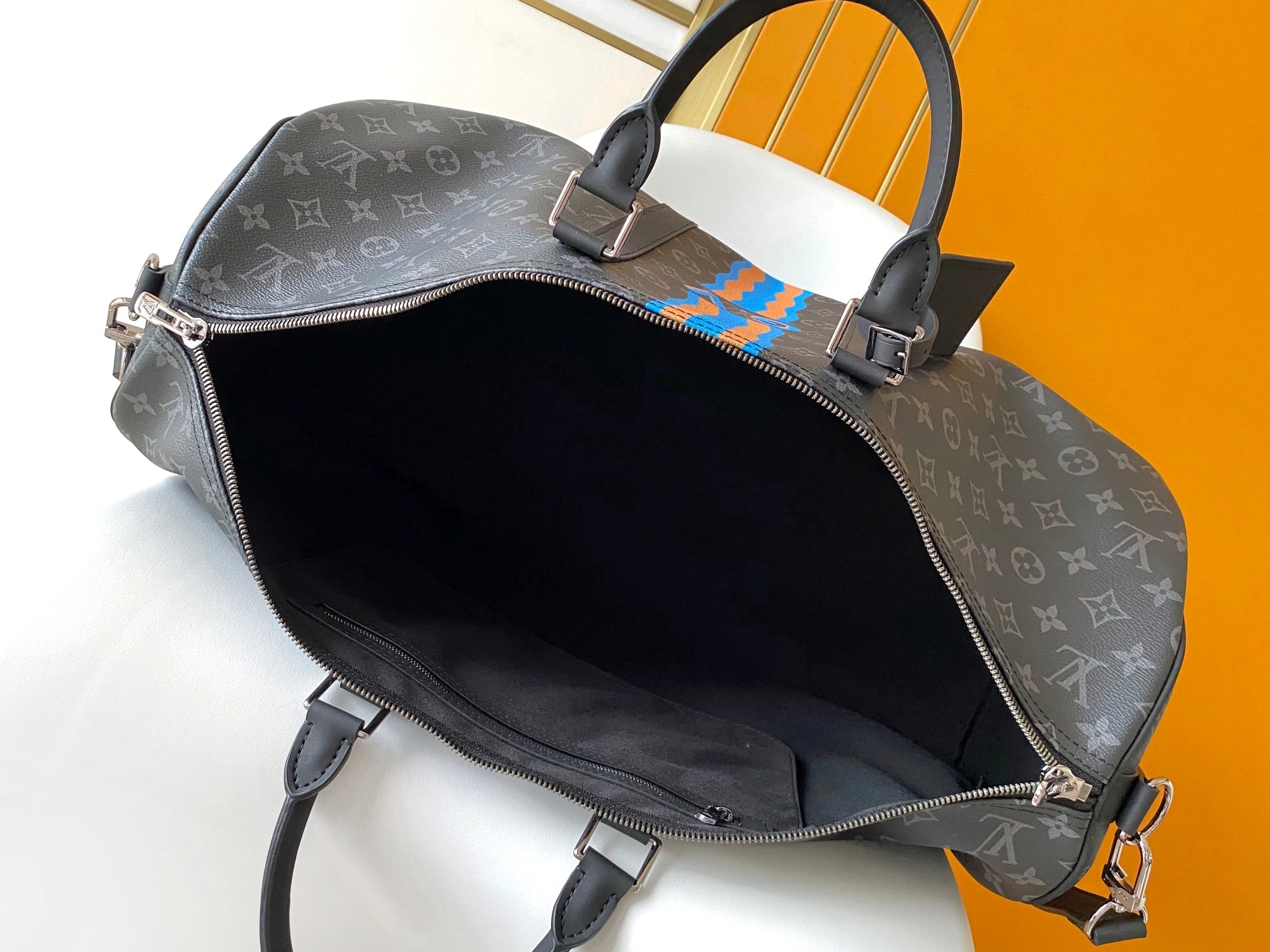 MOMO-- 8V P01951 high quality version Keepall 55 Bandoulière cowhide item:E-B177I0343