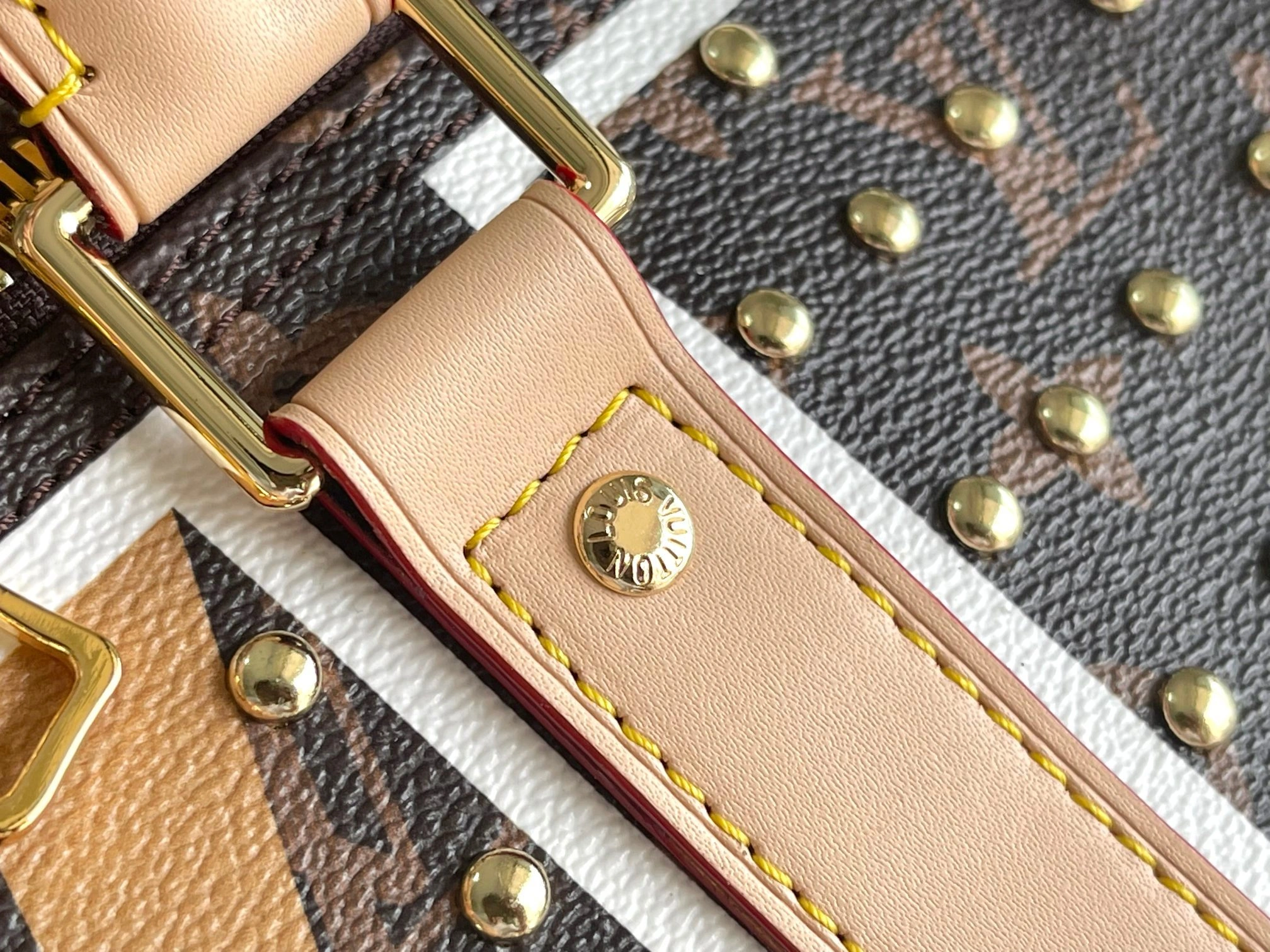 MOMO-- 8v M11577 high quality version Keepall BANDOULIÈRE 50 cowhide item:E-B225A1766