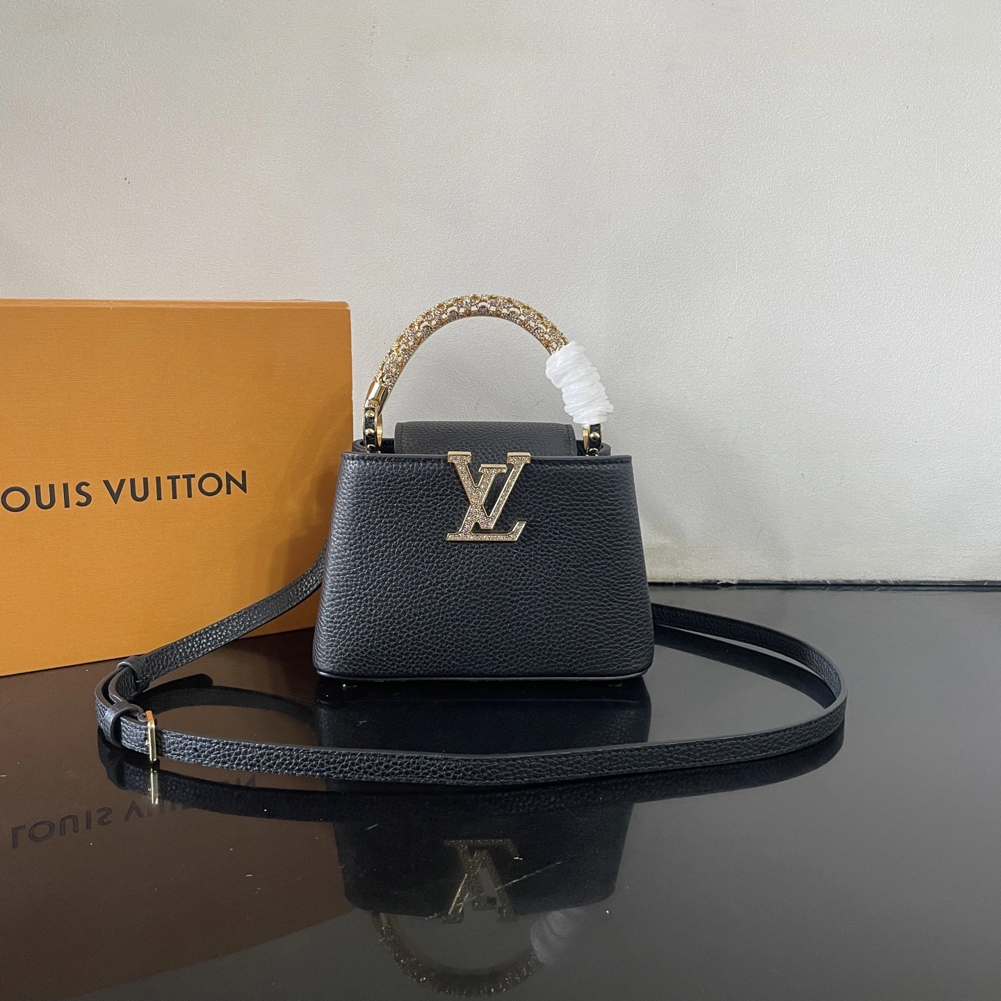 MOMO--8V M14177 high quality version Capucines cowhide Exceptionals item:F-B177A2136