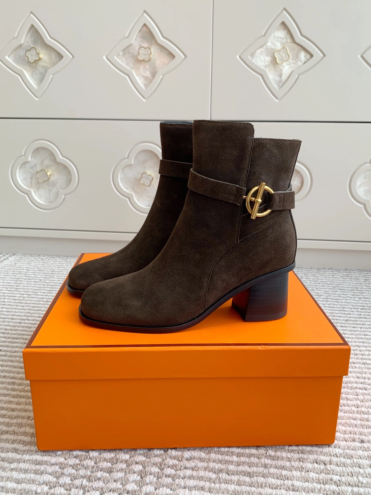 COCO-- H5r75s H242007Z F7 Justine Calfskin cowhide Heel height：5cm item:E-X362J3004